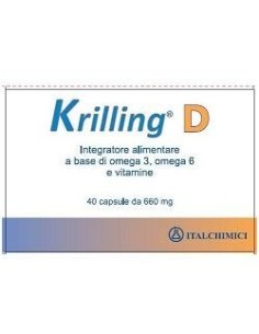 Omega 3 Antiossidante Krilling D Integratore